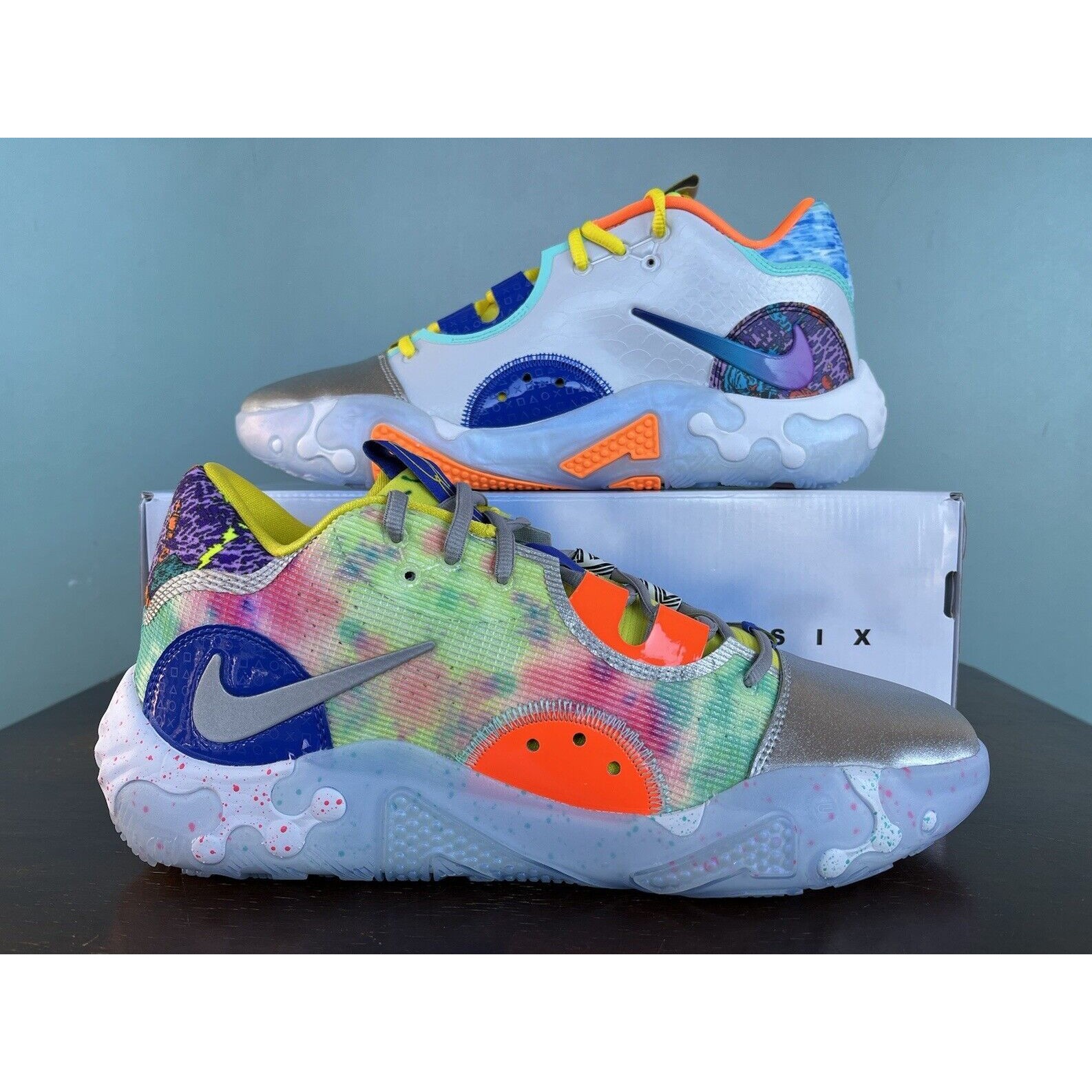 Nike Pg 6 “What The” Basketball Shoes Men's Size 12 Dr8959-700
